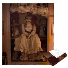 Annabelle Silk Touch Throw Blanket, 50" x 60", Creepy Doll