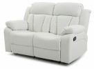 Glory Furniture Daria G682-RL Reclining Love seat , WHITE