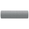 Throw Pillows 2 pcs Light Gray √ò5.9"x19.7" Fabric