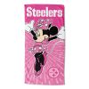 Official NFL Minnie Mouse Hugger "Spirit" with Beach Towel - STEELERS