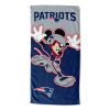 Official NFL-Mickey Mouse Hugger "splash" with Beach Towel - Patriots