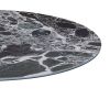 Circa 17.5" End Table with Black Marble Textured Top