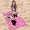 Official NFL Minnie Mouse Hugger "Spirit" with Beach Towel - STEELERS